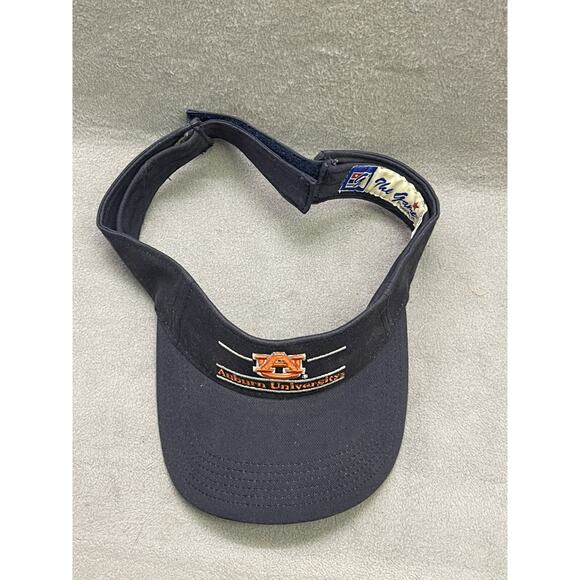Under Armour Auburn University Tigers Visor Adult Adjustable Hook & Blue - Picture 2 of 4